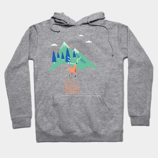 Back to Nature 2 Hoodie by BabyKarot